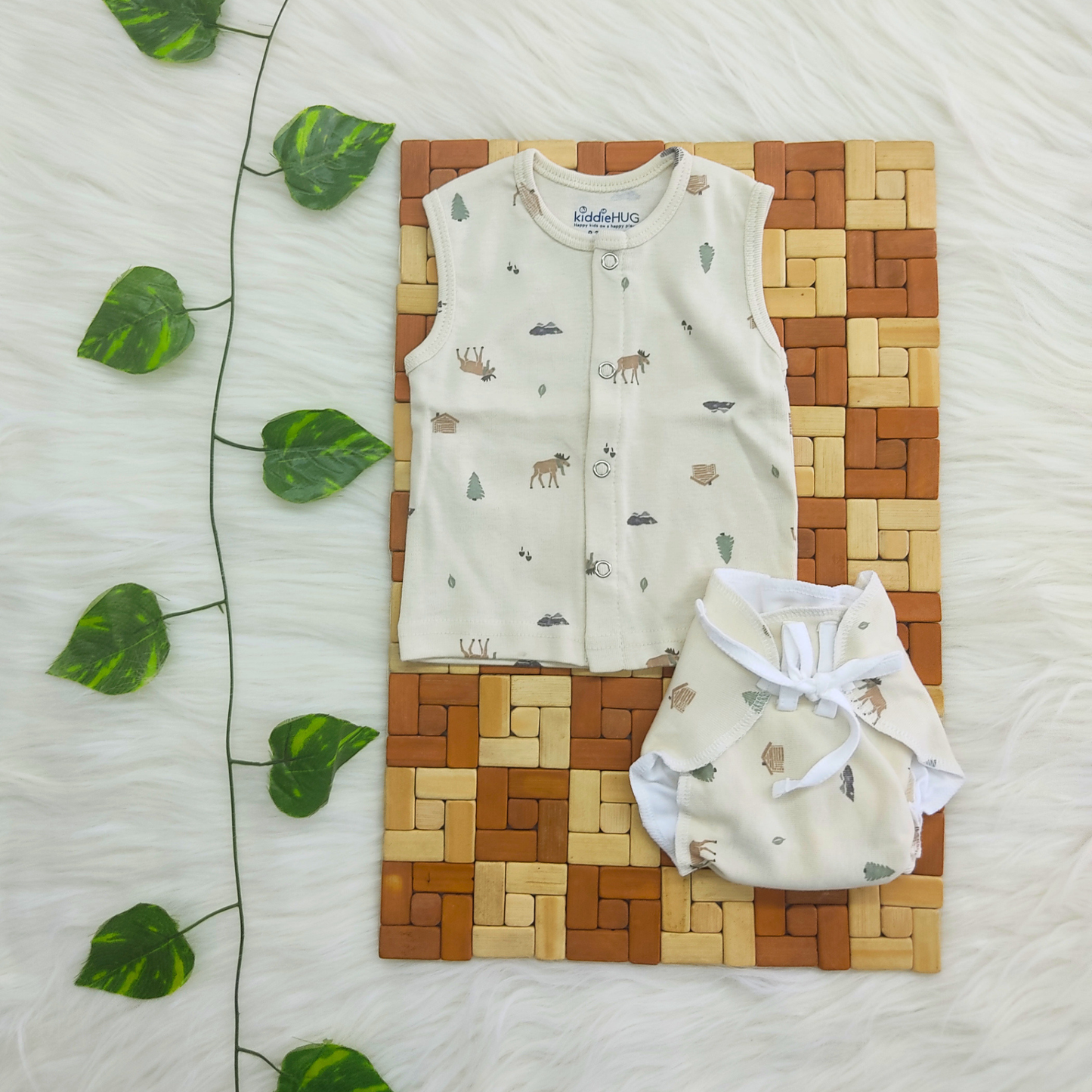 Jabla+Nappy Set Pack of 4 (0-3 months) Combo-6