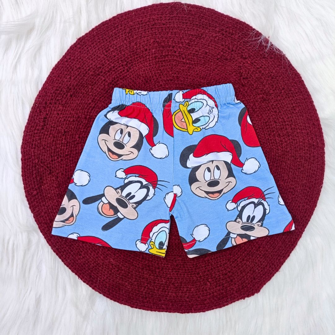 Co-ord set - Christmas mickey Blue
