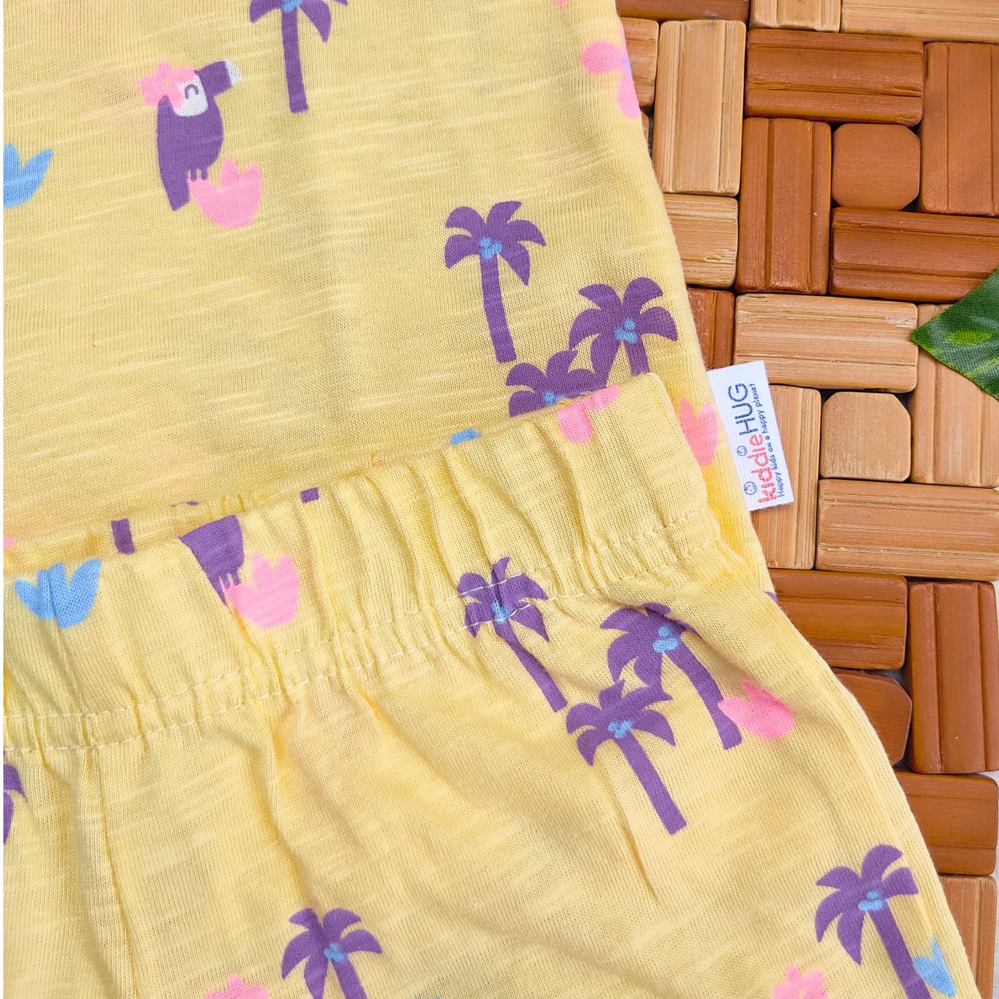 Frill Co-ord set - Sunny Palm