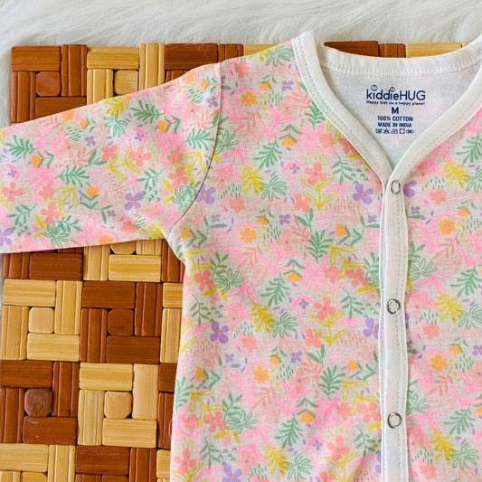 Full Romper with Footie (Blushes)