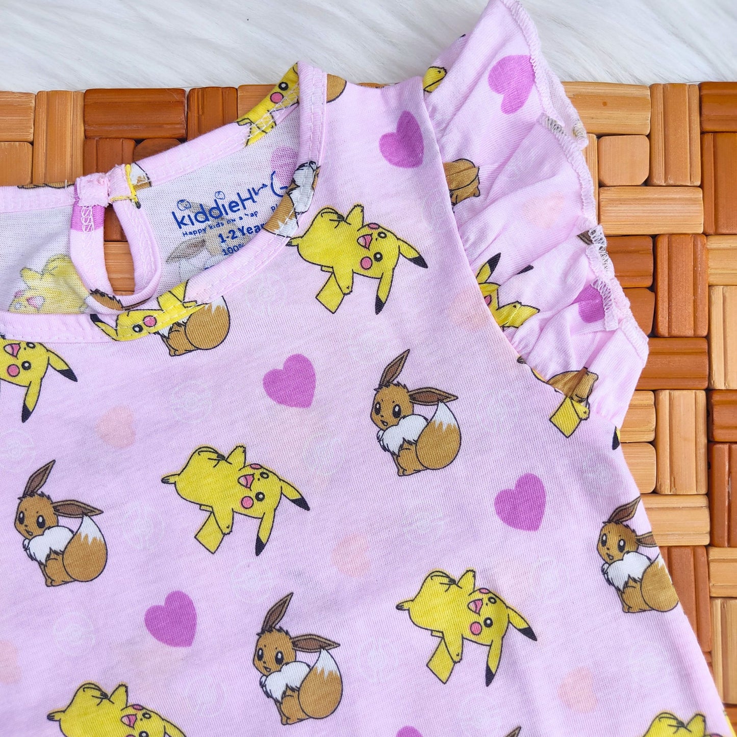 Frill Co-ord set - Pikachu