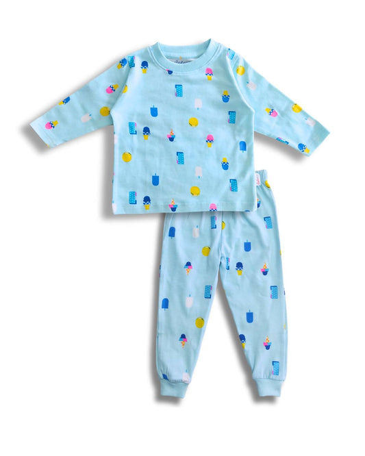 Printed Cotton Pyjama set - Ice Candy