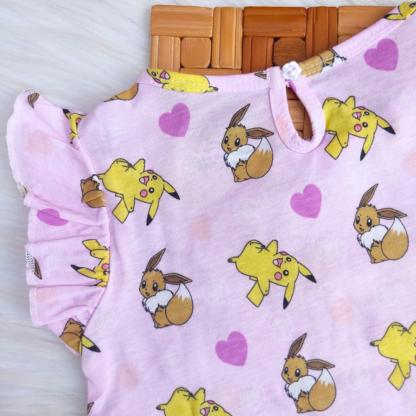 Frill Co-ord set - Pikachu