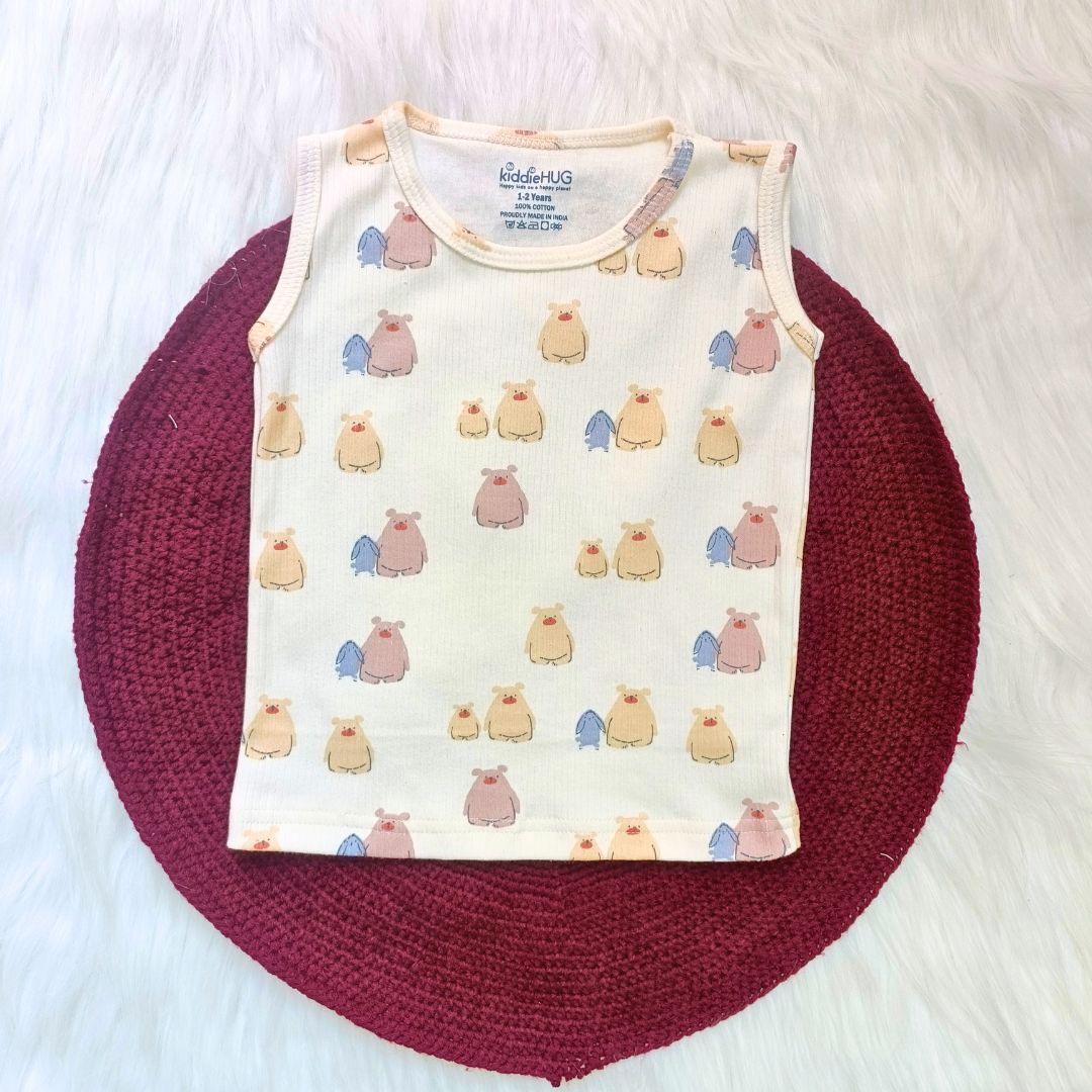 Sleeveless Top & shorts set - Panda