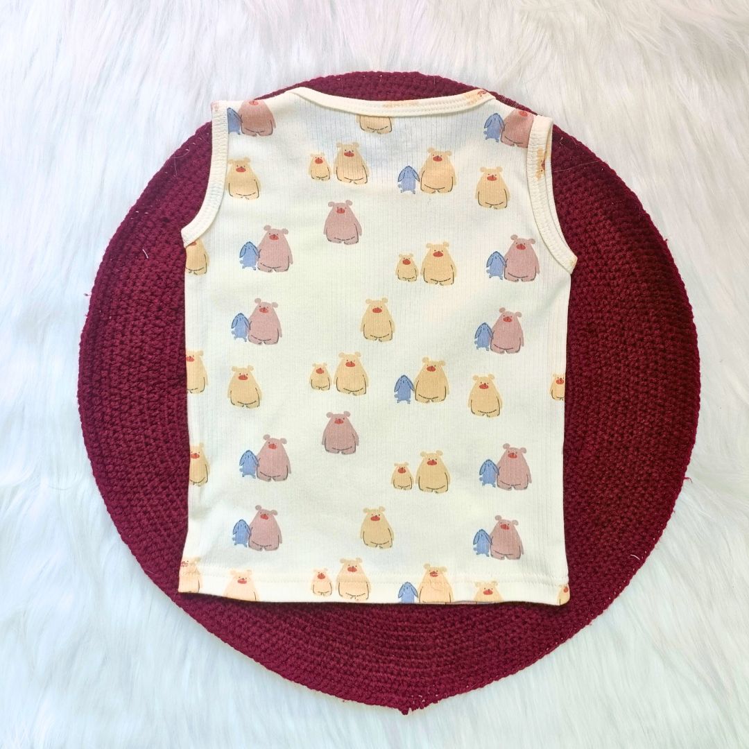 Sleeveless Top & shorts set - Panda