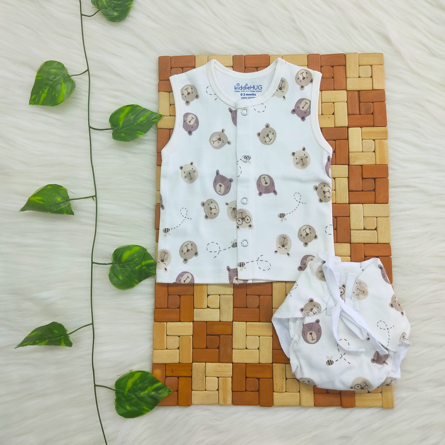 Jabla+Nappy Set Pack of 4 (0-3 months) Combo-4