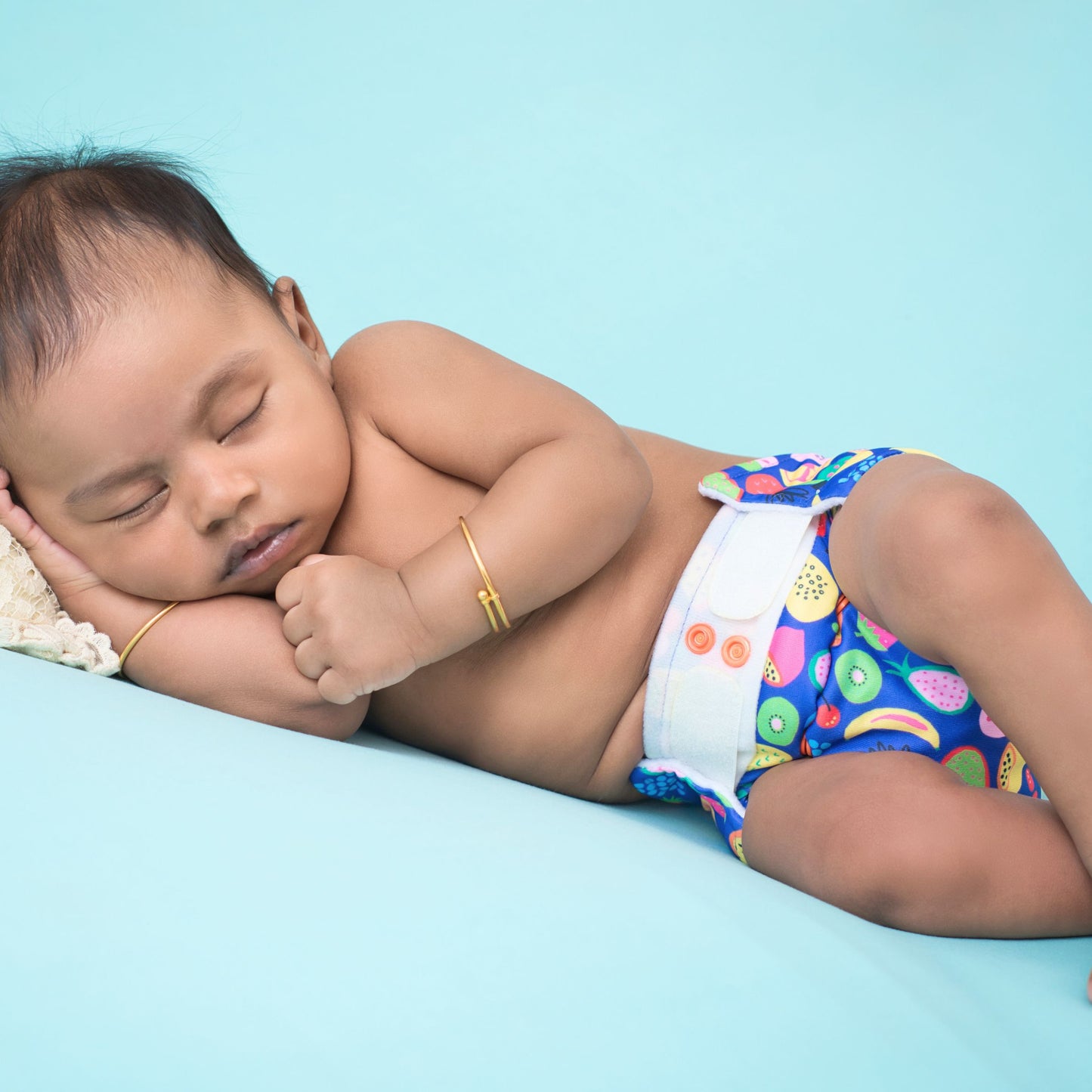 Fruit Ninja - Newborn diaper with 1 insert (2.5kg - 8kg)
