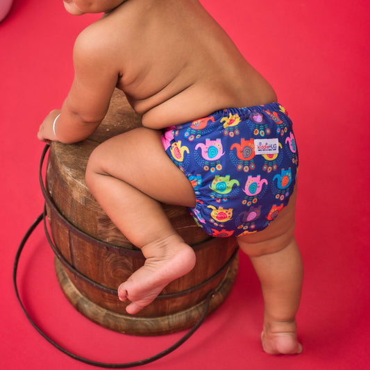 Freesize cloth diaper - Jungle book (6kg-17kg) - Day and night usage