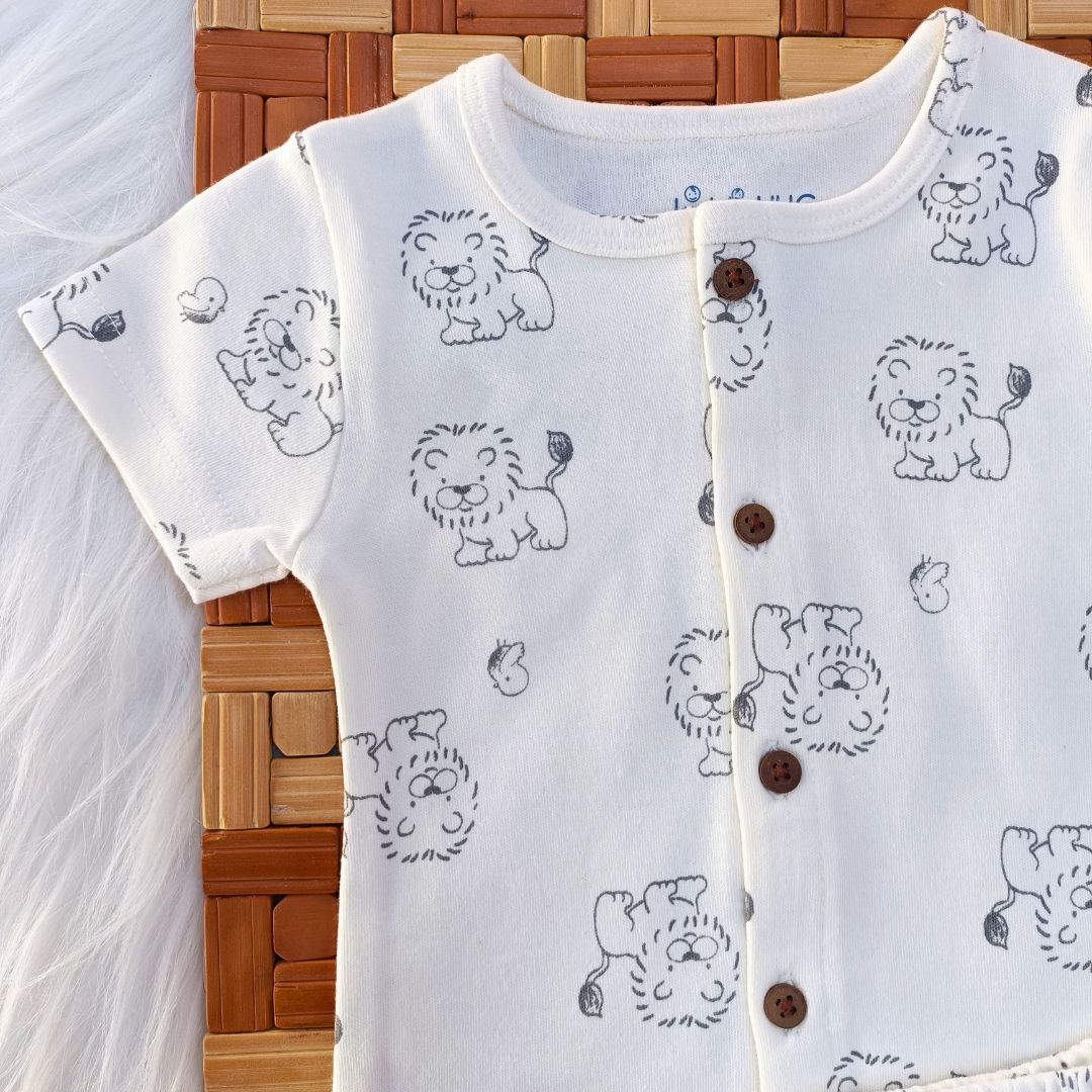 Sleeve Jabla + Shorts set - Lion