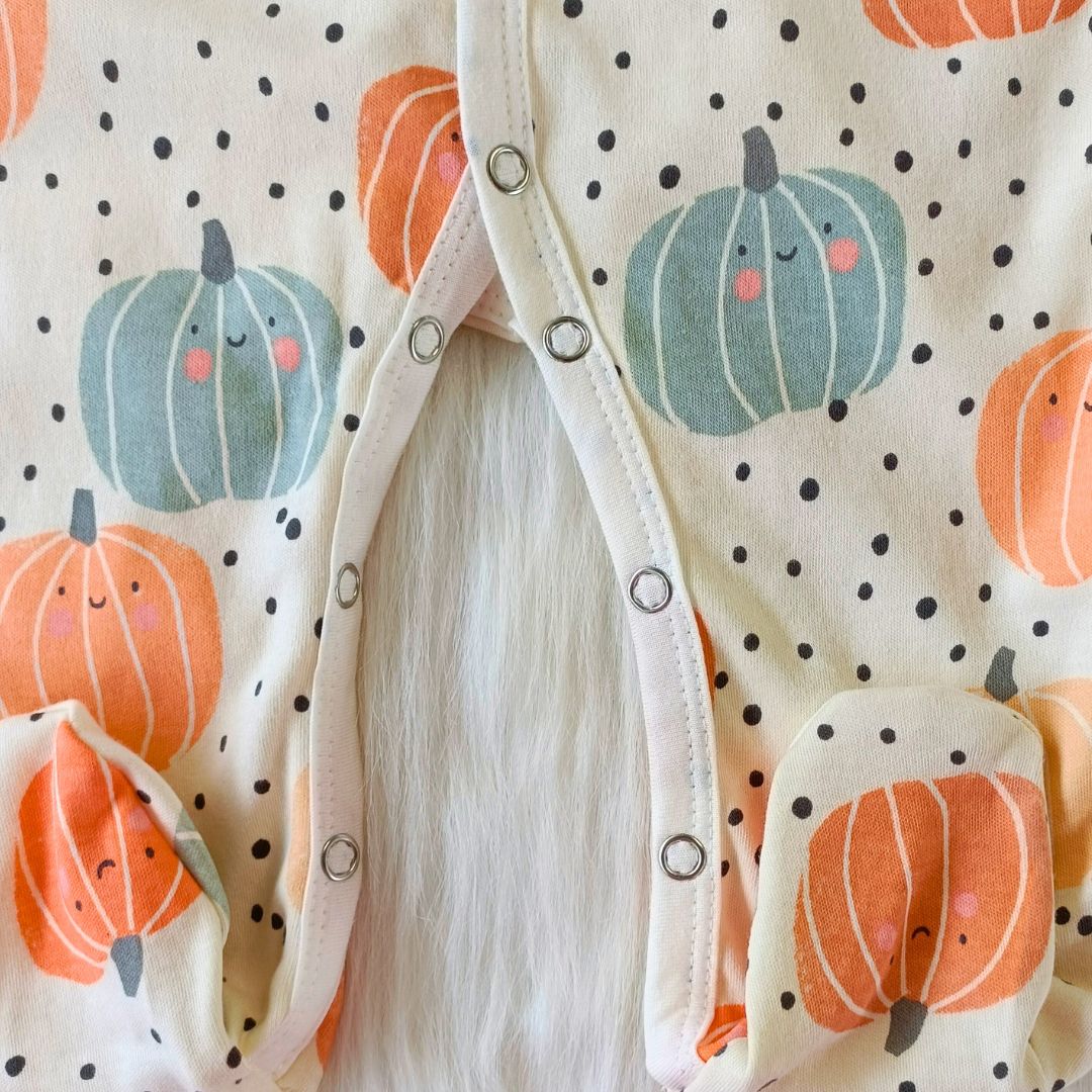Full Romper with Footie (Pumpkin)