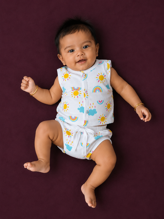 Jabla+Nappy Set Pack of 4 (0-3 months) Combo-15