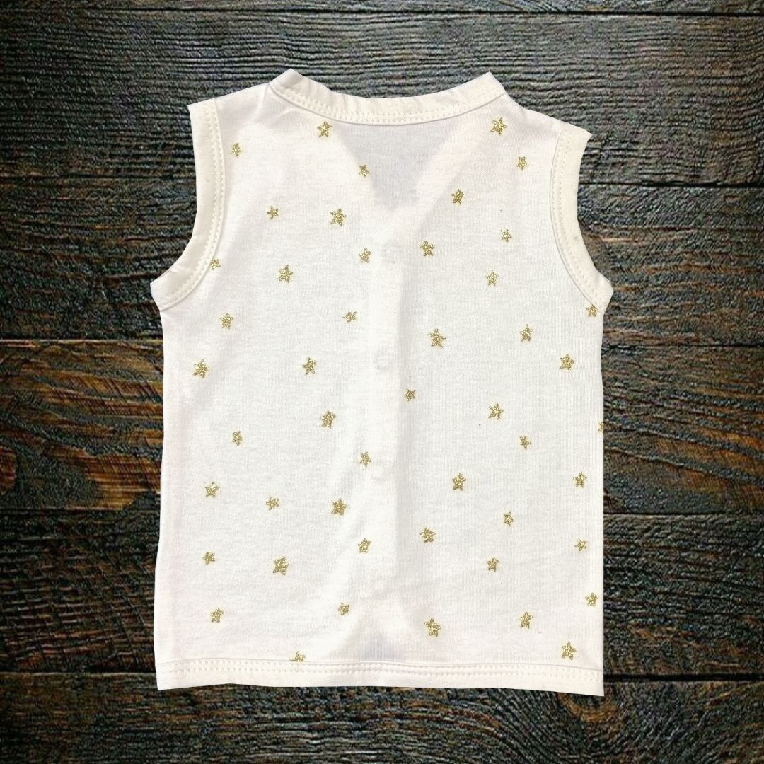Organic Knitted Cotton Jablas - Stars