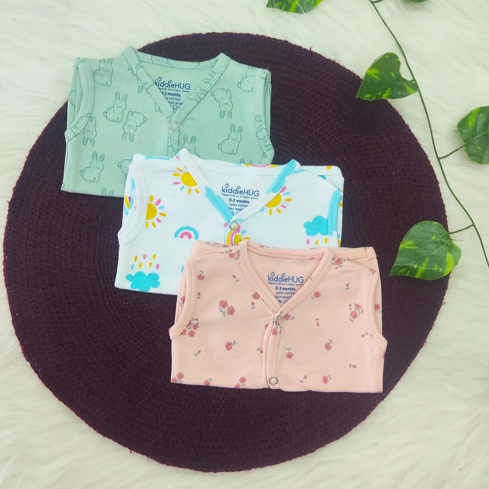 Organic Knitted Cotton Jablas - Pack Of 3 combo-7