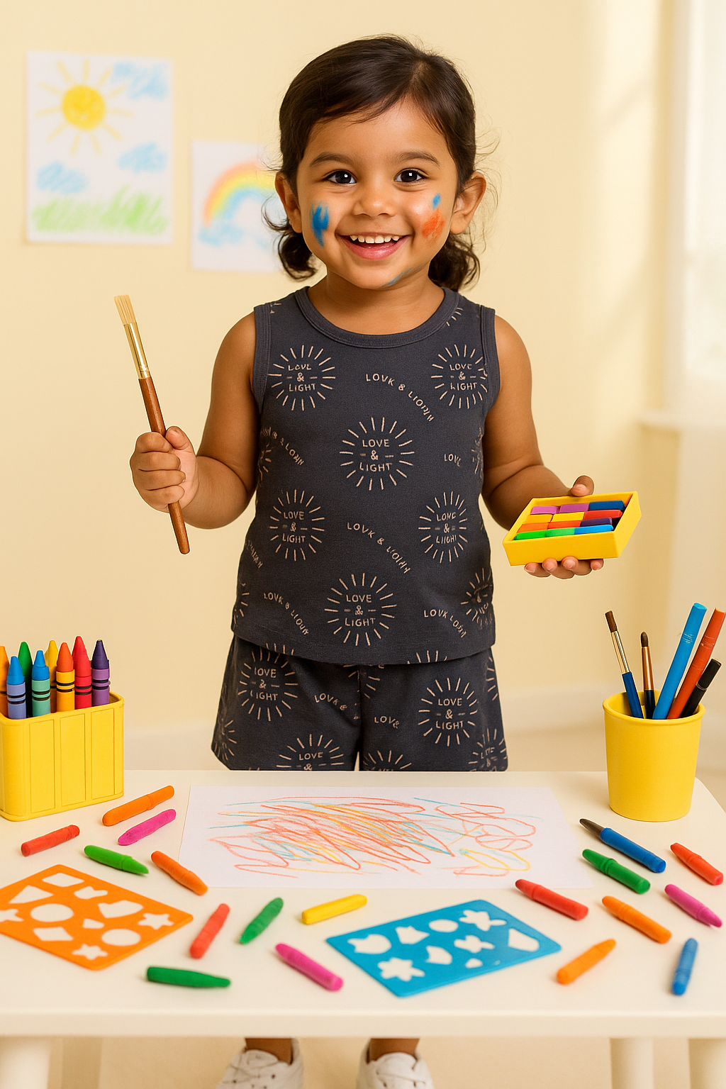 Sleeveless Top & shorts set - Cubs