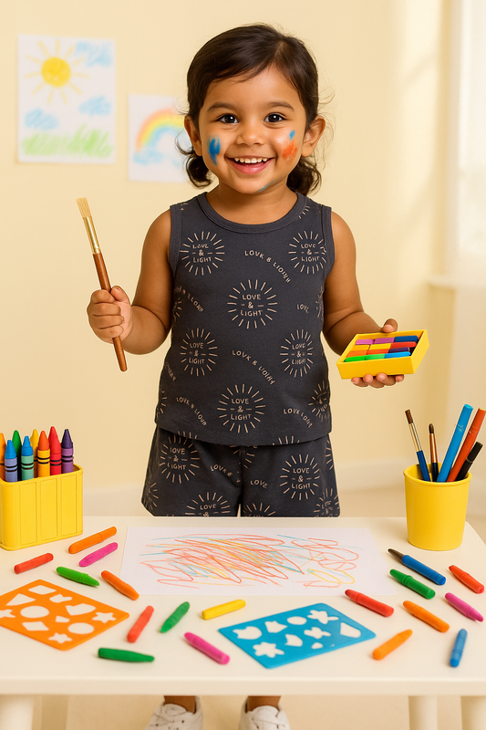 Sleeveless Top & shorts set - Cubs