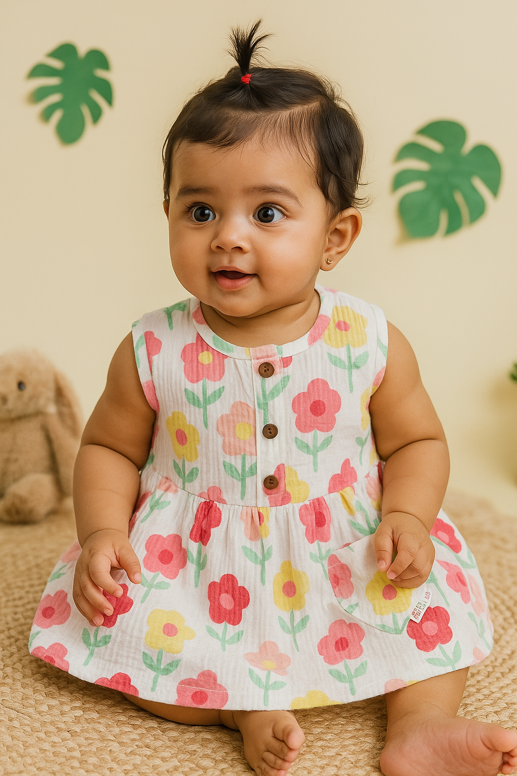 Infant Sets - Red Bloom