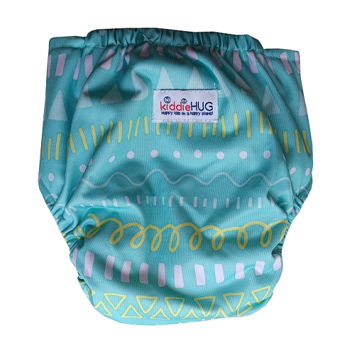 Freesize cloth diaper - Tribal art (6kg-17kg) - Day and night usage