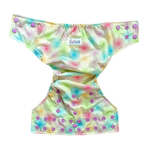 2 Diapers + 4 Inserts super saver combo-1 (6kg - 17kg)