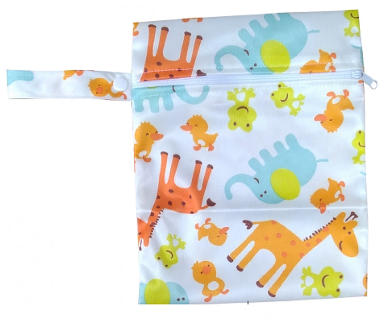 On The Go Wetfree Bag - Medium - Baby Animals