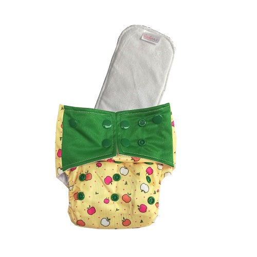 Pocket Diaper + insert - Frutilicious