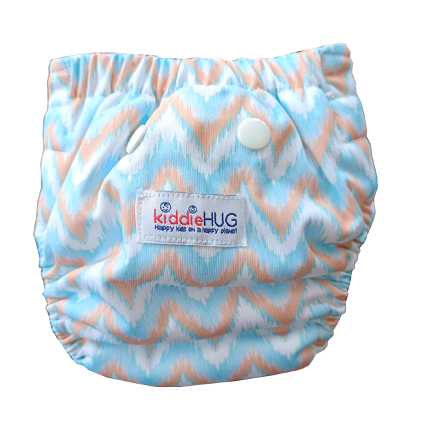 Ikkat Love - Newborn diaper with 1 insert (2.5kg - 8kg)