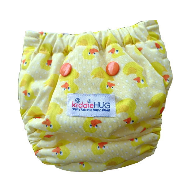 Ducklings - Newborn diaper with 1 insert (2.5kg - 8kg)