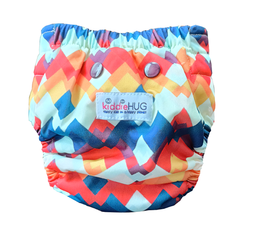 Kaleidoscope - Newborn diaper with 1 insert (2.5kg - 8kg)