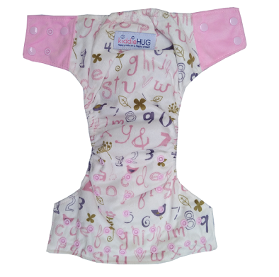Pocket Diaper + insert - Kindergarten (minky)