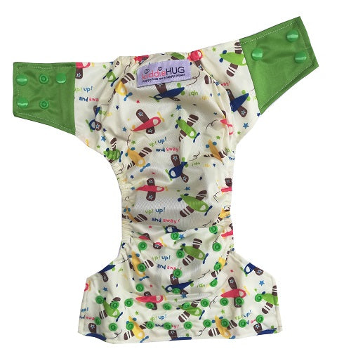 Pocket Diaper + insert - Fly High