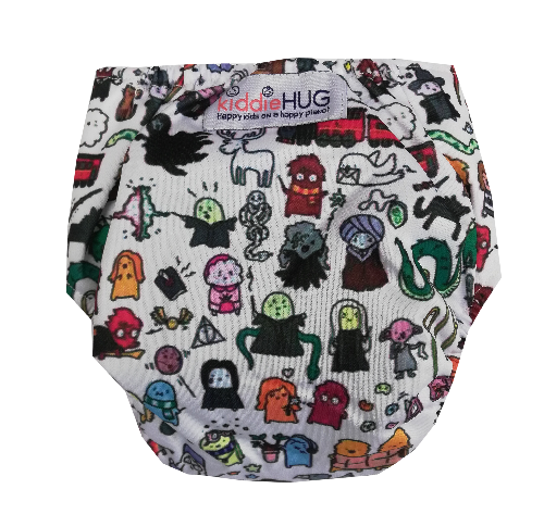Freesize cloth diaper - Pottermania (6kg-17kg) - Day and night usage