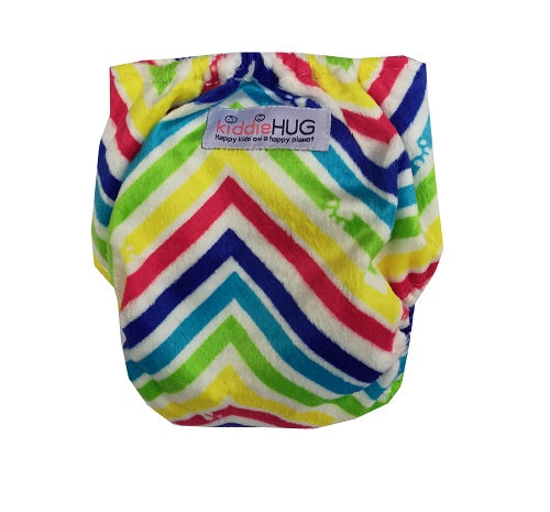 Freesize cloth diaper - Rainbow (6kg-17kg) - Day and night usage