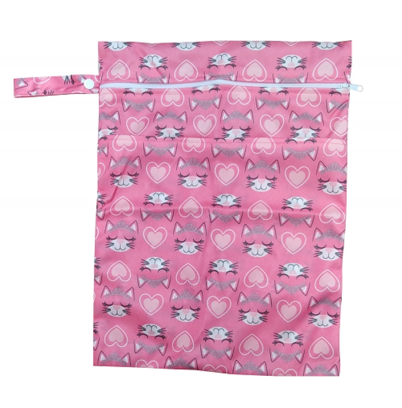 On The Go Wetfree Bag- Large - Felines