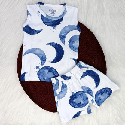 Sleeveless Top & Shorts set - Crescent