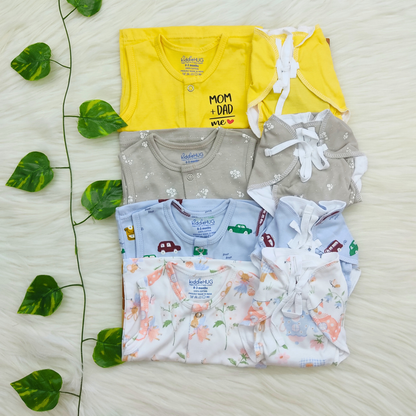 Jabla+Nappy Set Pack of 4 (0-3 months) Combo-19