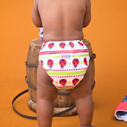 Freesize cloth diaper - Bug & bud(6kg-17kg) - Day and night usage