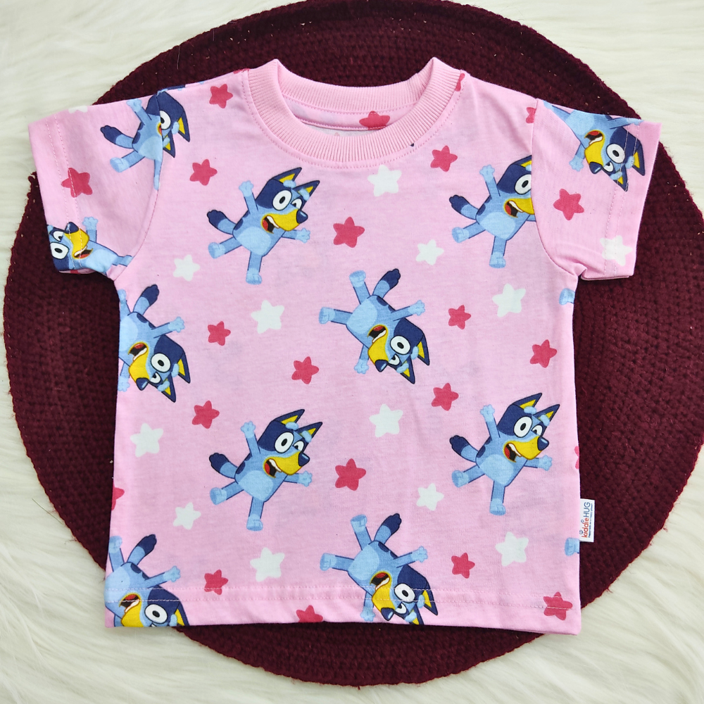 Tee & Pyjama set - Pink Buddy