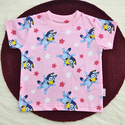Tee & Pyjama set - Pink Buddy