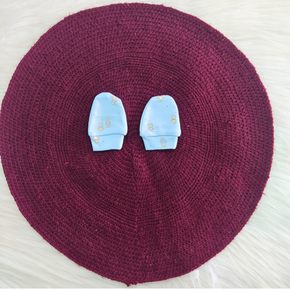 Cotton Cap-Mittens-Booties-Tiny Cub