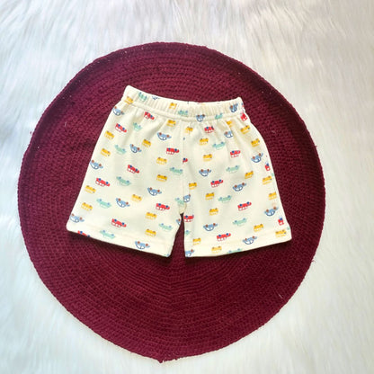 Sleeveless Top & shorts set - Cars