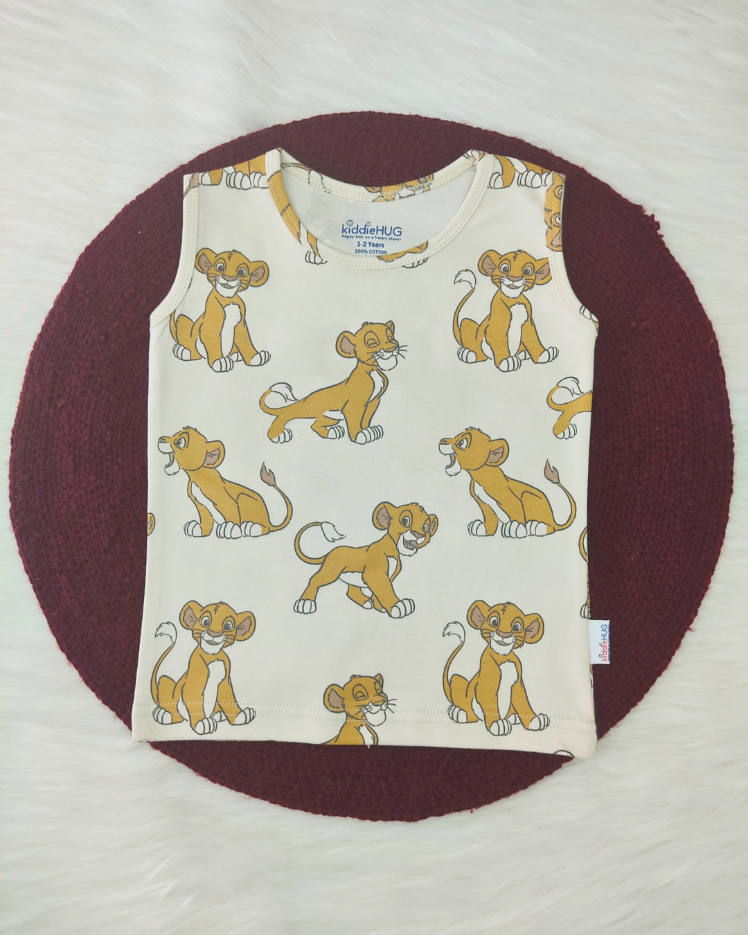 Sleeveless Top & shorts set - Little Simba
