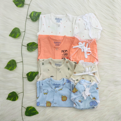 Jabla+Nappy Set Pack of 4 (0-3 months) Combo-6