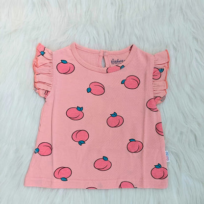 Frill Co-ord set - Peaches