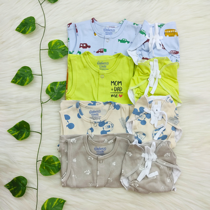 Jabla+Nappy Set Pack of 4 (0-3 months) Combo-21