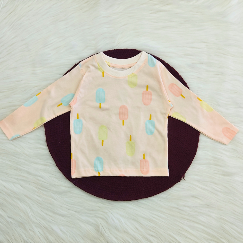 Printed Cotton Pyjama set - Popsicle