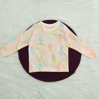 Printed Cotton Pyjama set - Popsicle