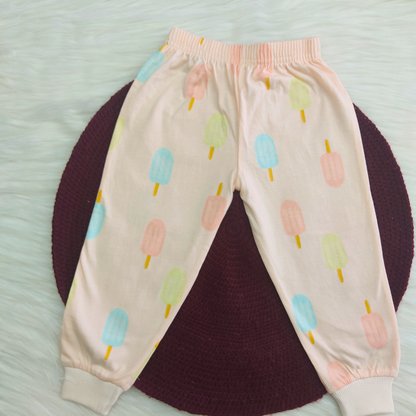 Printed Cotton Pyjama set - Popsicle