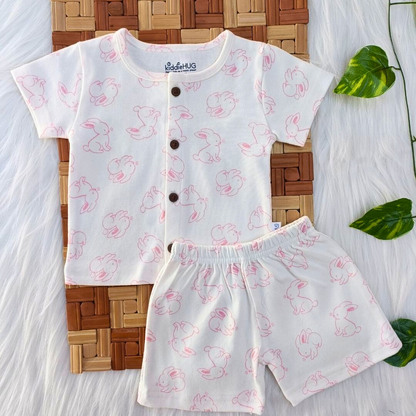 Sleeve Jabla + Shorts set - Rabbit