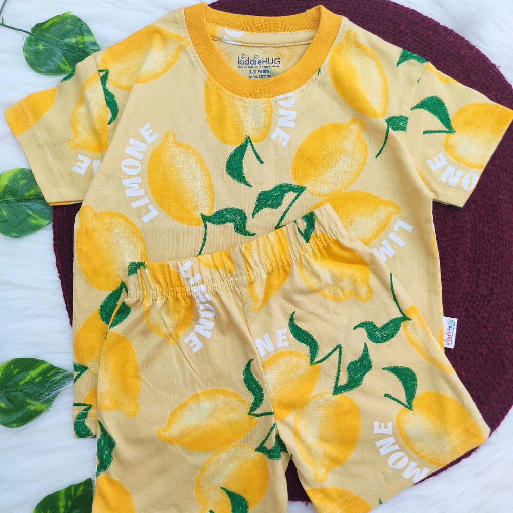 Lemon Bliss - Oversized Co-ord set