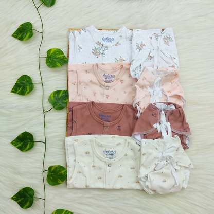 Jabla+Nappy Set Pack of 4 (0-3 months) Combo-22