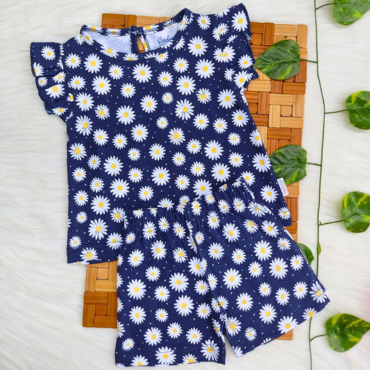 Frill Co-ord set - Daisy Bloom